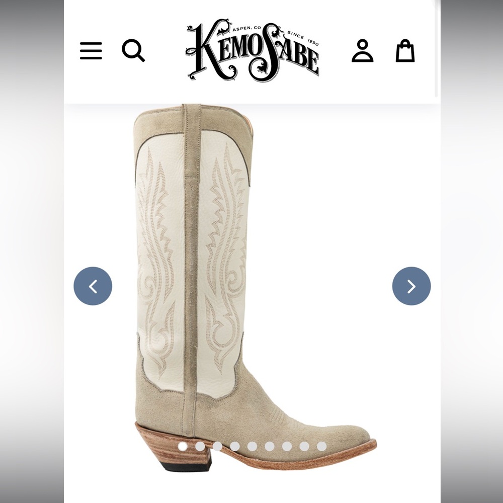 Kemo Sabe custom Lindsay suede 9 1/2
